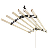 Droogrek Ophangbaar Plafond - Zwart - 1.5m
