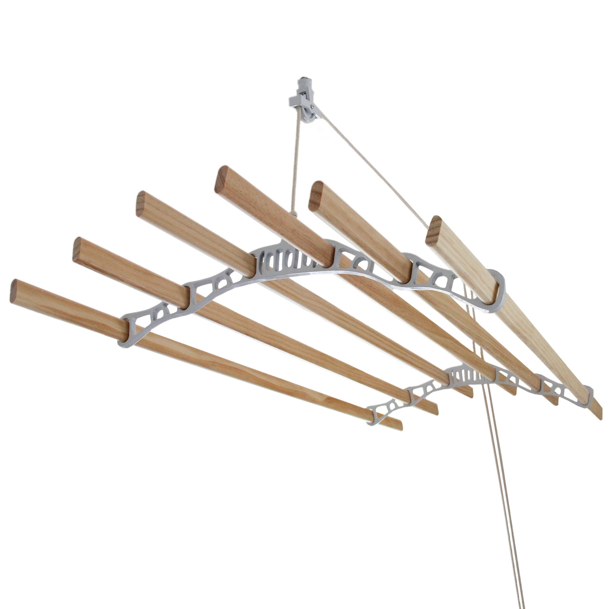 Droogrek Ophangbaar Plafond - Wit - 1.4m