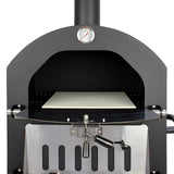 KuKoo Pizza oven - buiten + Pizzaschep