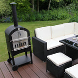 KuKoo Pizza oven - buiten + Pizzaschep