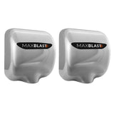 2x MAXBLAST Handdroger - RVS - 550W - view 2