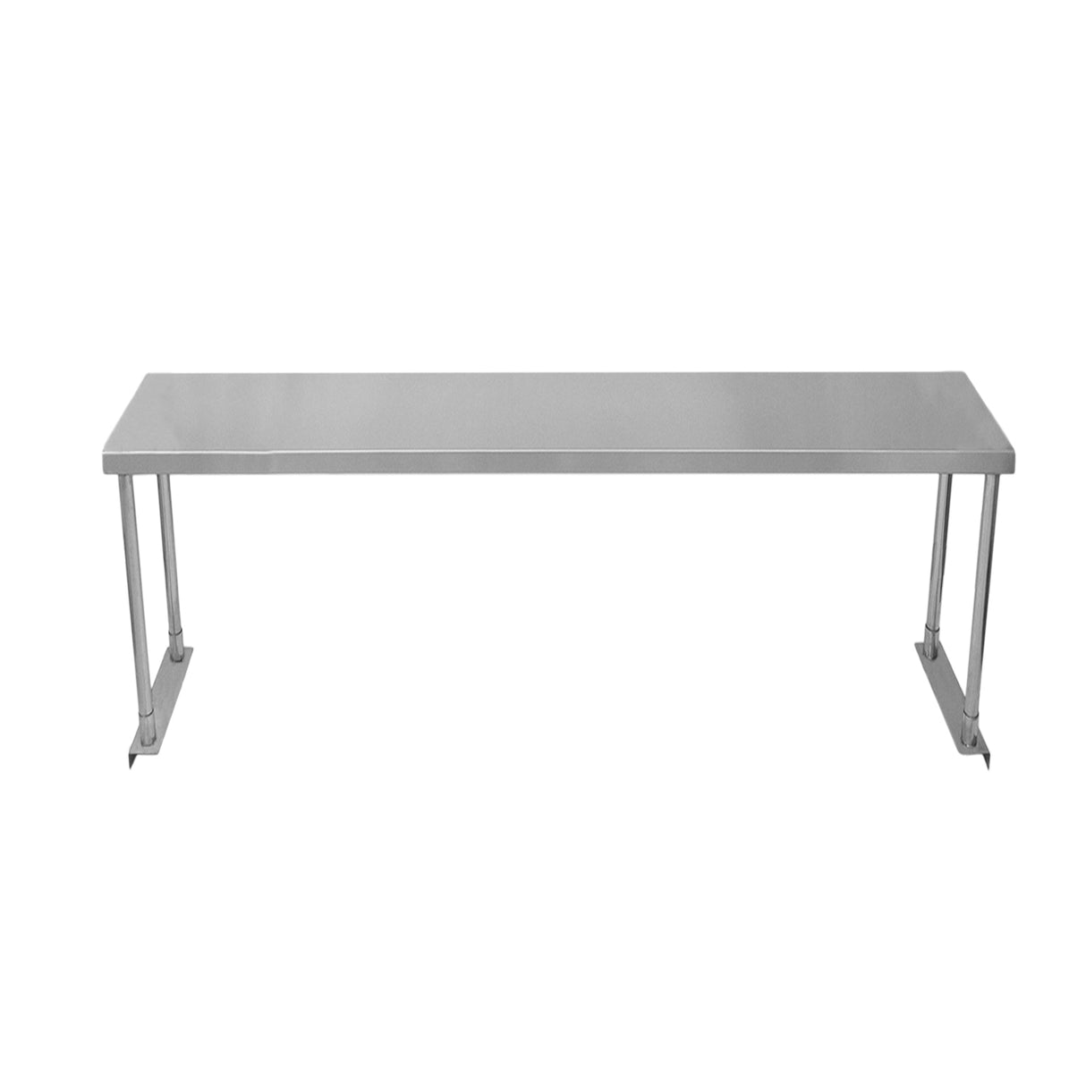 Keukenwerktafel met een enkele bovenschap - 150 cm