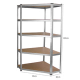 Galwix Hoek Stellingkast - 90x30x150 cm