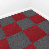 20 x Tapijttegels - 50x50cm 5m2 - Zwart
