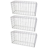 Schanskorf Muur - Set van 3 - 100 x 50 x 30 cm