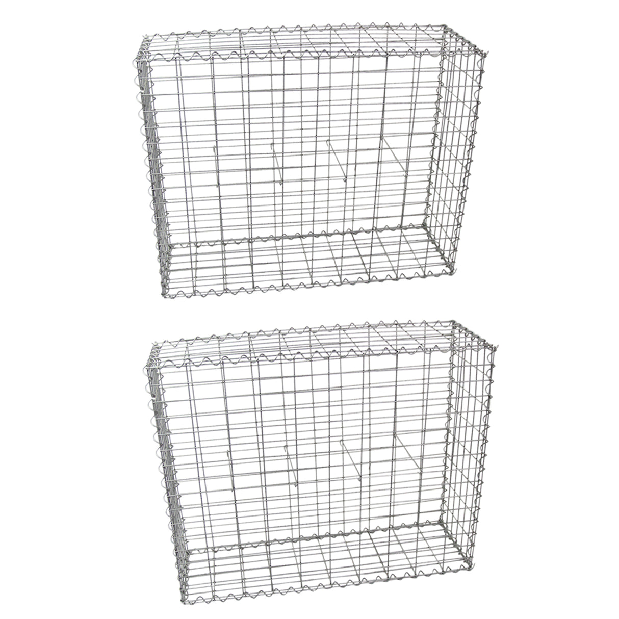Schanskorf Muur - Set van 2 - 100 x 30 x 95 cm