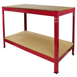 Q-Rax Garage Werkbank - Rood