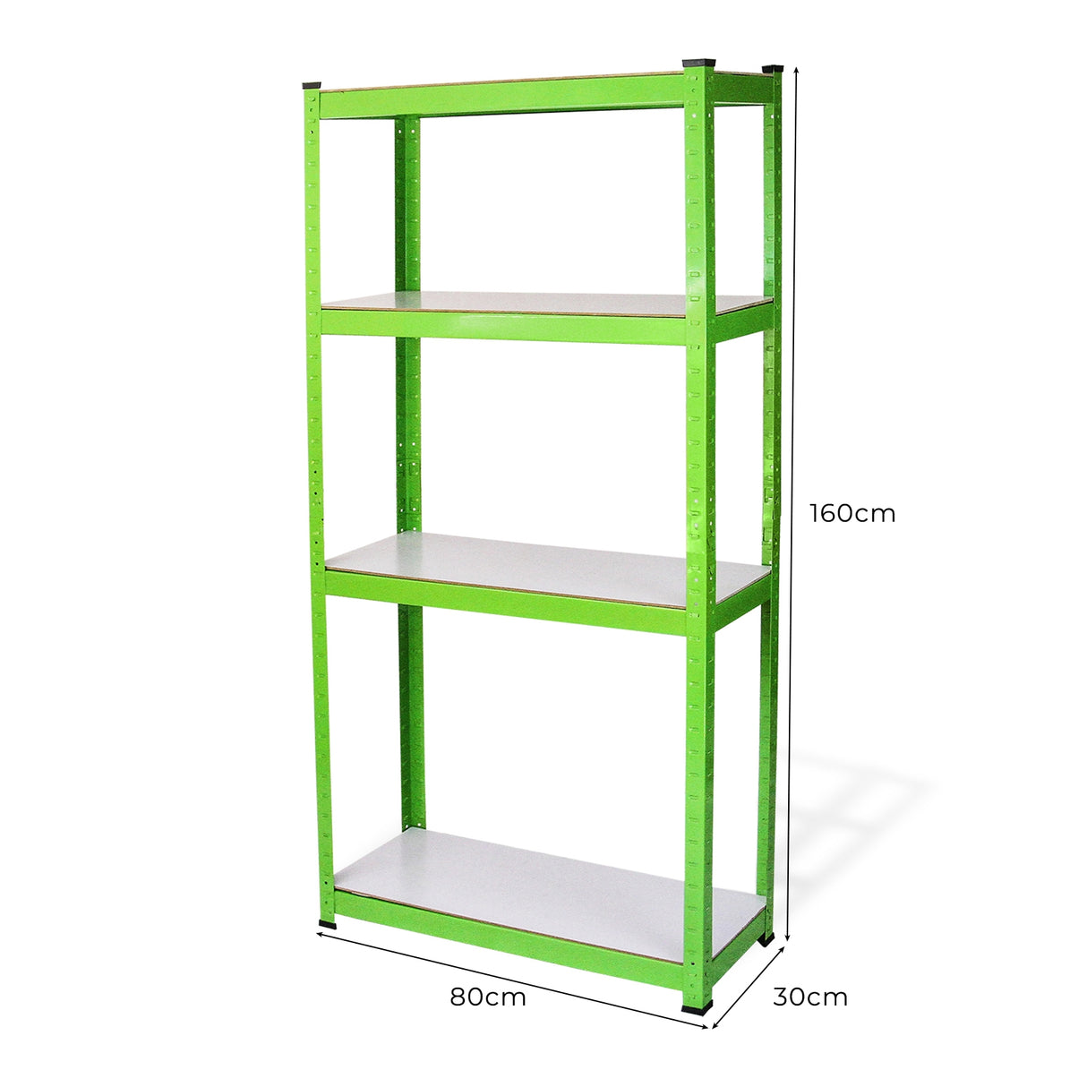 Bundel: Kweekkas met basis – 1.8m x 1.8m + Stellingen