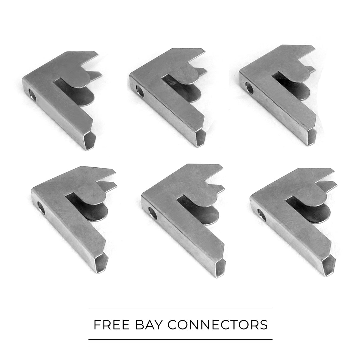 3 x E-Rax Gegalvaniseerde Stelling