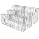Schanskorf muur - Set: 6 - afmetingen: 100x80x30 cm