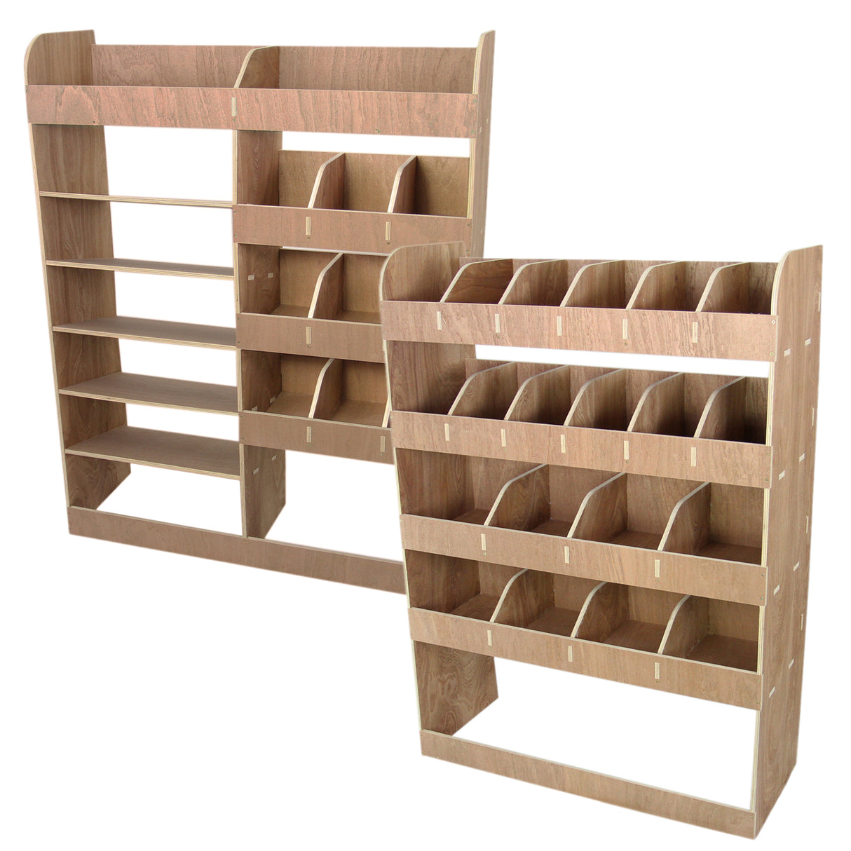 Opel Vivaro SWB Bedrijfswageninrichting - Hout