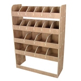 Opel Vivaro SWB Bedrijfswageninrichting - Hout