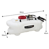 Offroad ATV Aanhanger en 100L Spuitbundel