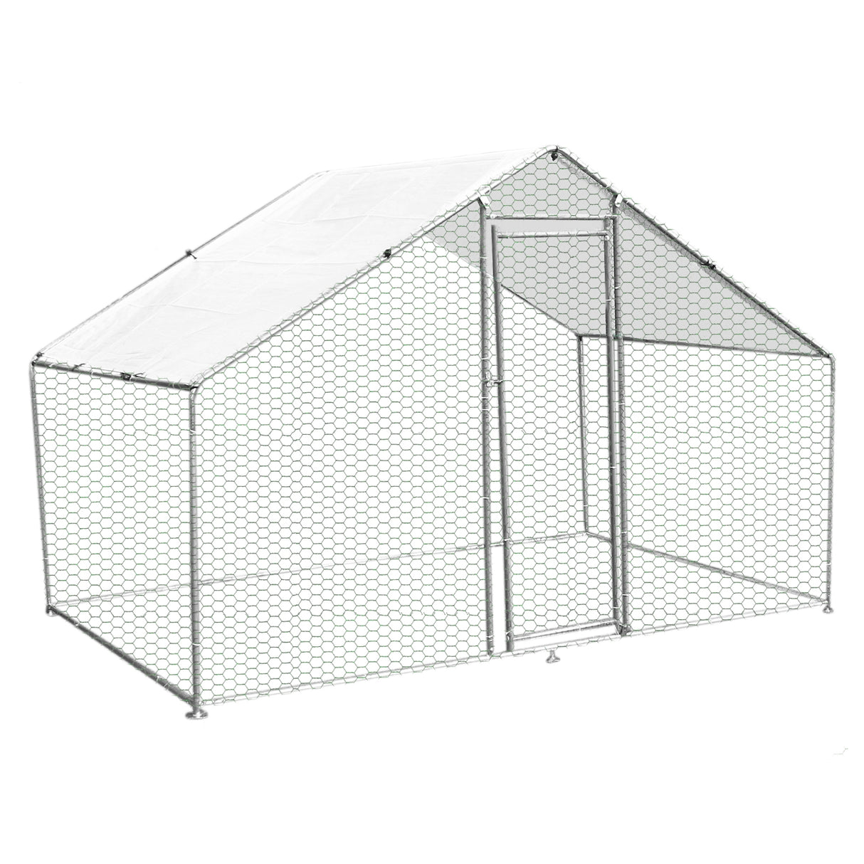 Kippenren Vrijstaand 4m x 2m x 2m