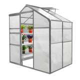 Bundel: Kweekkas zonder basis - 1.8m x 1.2m + 2 Waterbestendige Stellingen