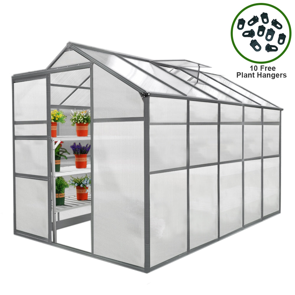 Kweekkas – Plantenkas – 1.8m x 3m - Zonder basis
