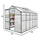 Kweekkas – Plantenkas – 1.8m x 3m - Zonder basis