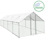 Kippenren Vrijstaand 3m x 8m x 2m