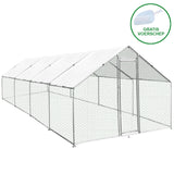Kippenren Vrijstaand 3m x 8m x 2m