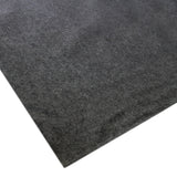 Antraciet bestelwagenbekleding van 11m², met een zachte, duurzame textuur, ideaal voor VW Caddy en eenvoudig te bevestigen met lijm