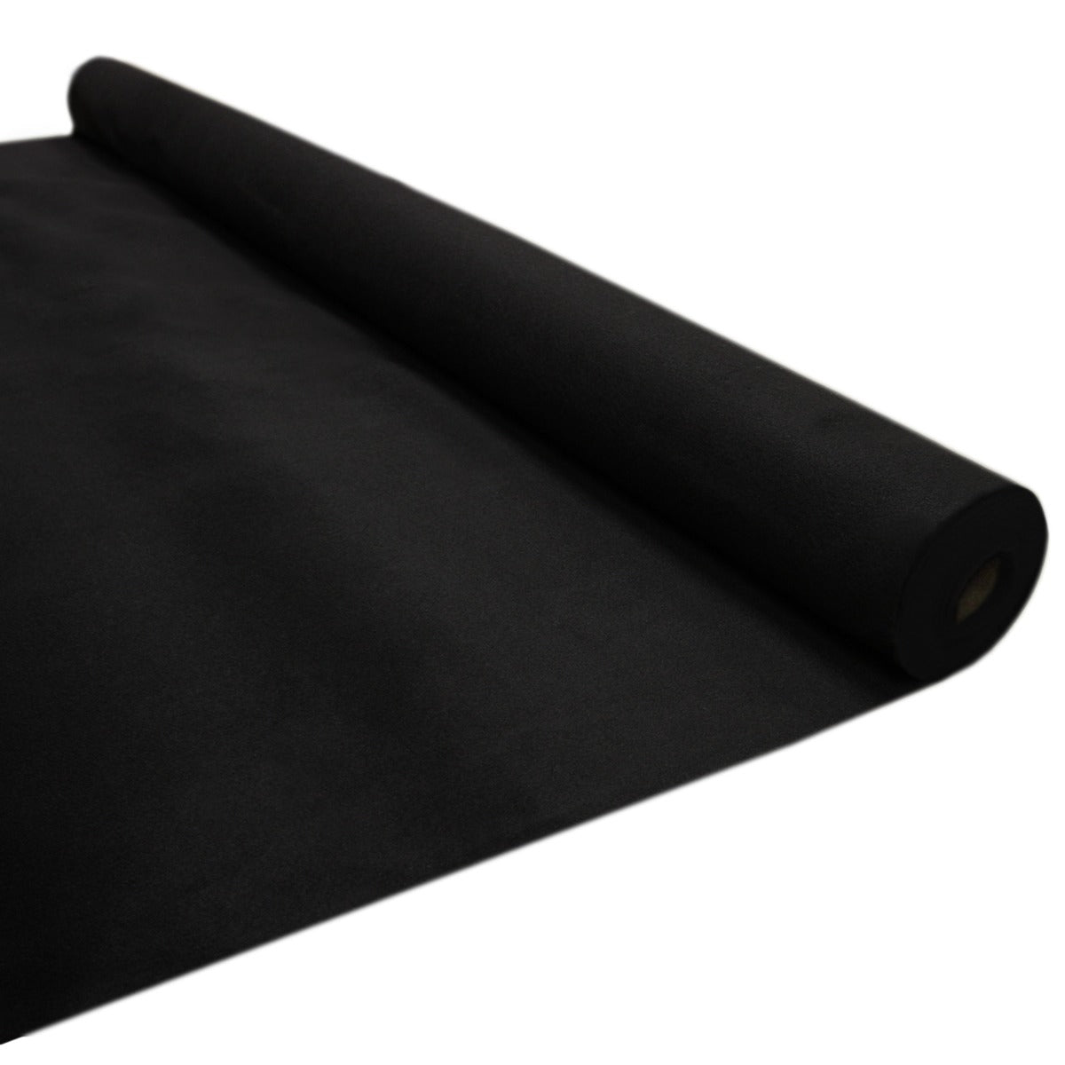Zwarte bestelwagenbekleding van 11m², zacht en duurzaam materiaal, opgerold met een gladde textuur voor eenvoudige installatie