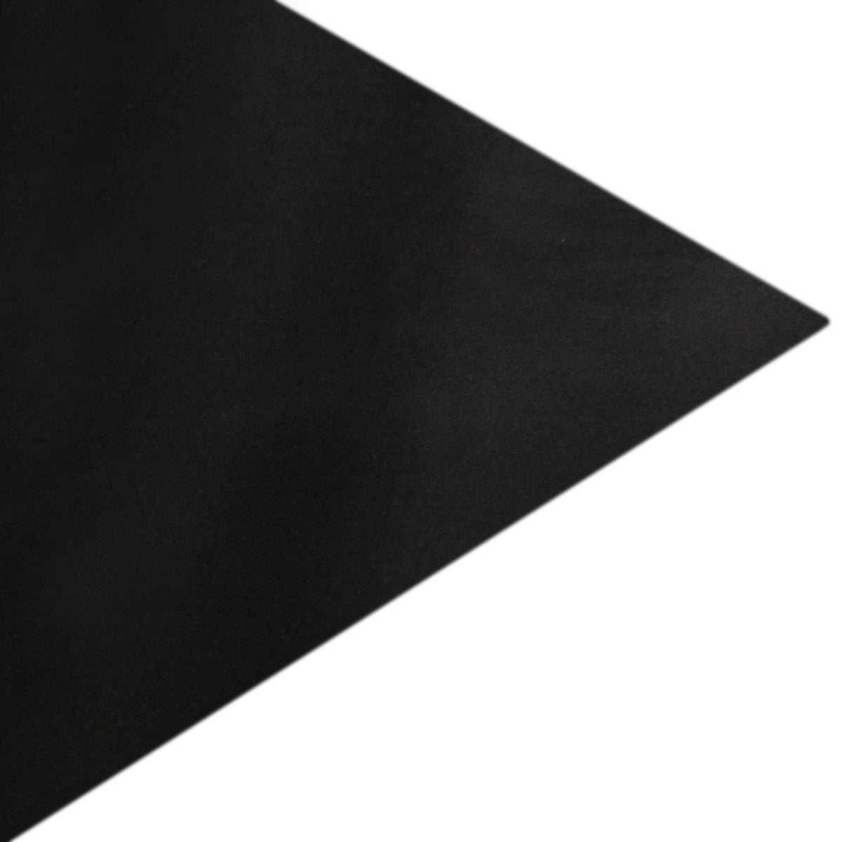 Zwarte bestelwagenbekleding van 11m² met een gladde, duurzame textuur, perfect voor Ford Transit Custom, eenvoudig aan te brengen met lijm