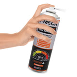 Zilverkleurige spuitbus met handgreep, speciaal voor het bevestigen van voertuigbekleding, met temperatuurinstellingen en 500 ml inhoud
