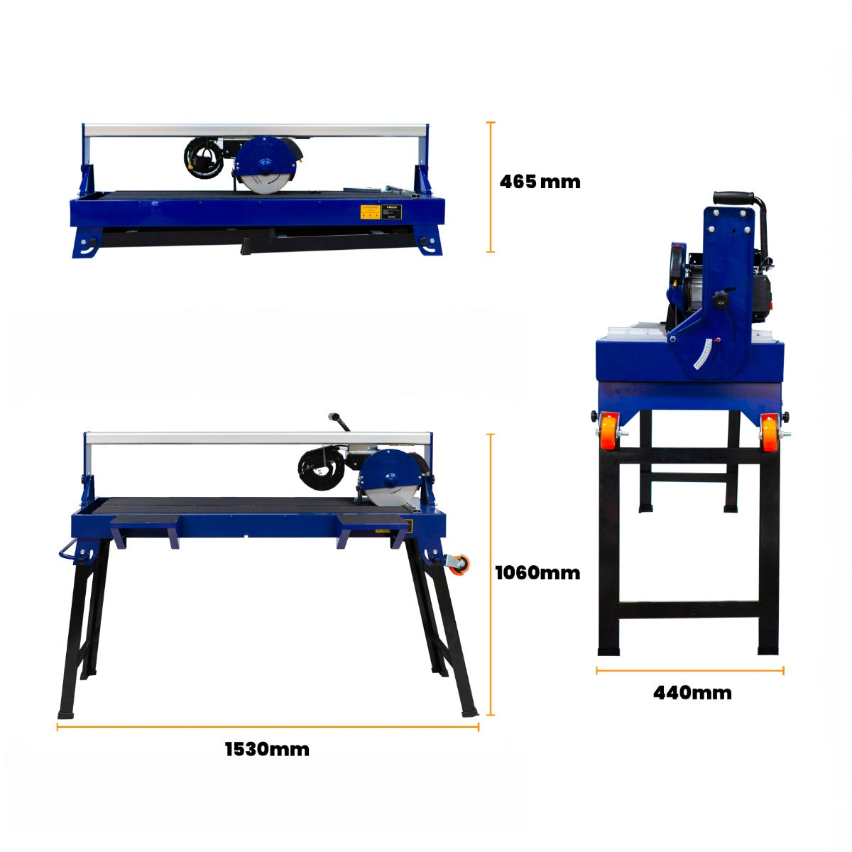 T-Mech Tegelzaag met Tafel – 920mm / 1200W