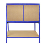 Werkbank met pegboard en lade - Blauw