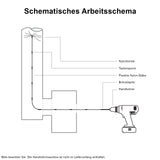 Maxblast elektrische schoorsteen borstel - 20 meter