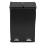 Dubbele Pedaalemmer 60 L - Zwart