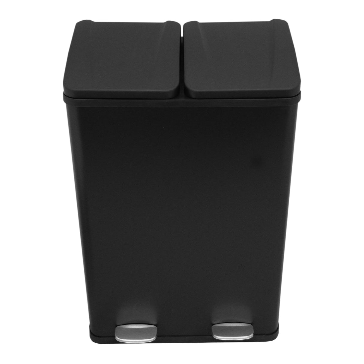 Dubbele Pedaalemmer 60 L - Zwart