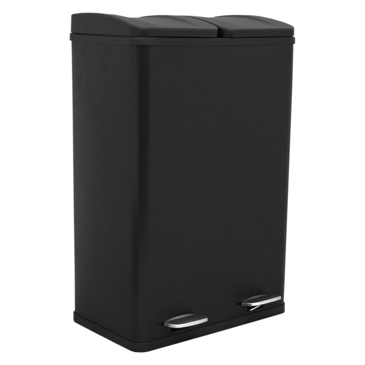 Dubbele Pedaalemmer 60 L - Zwart