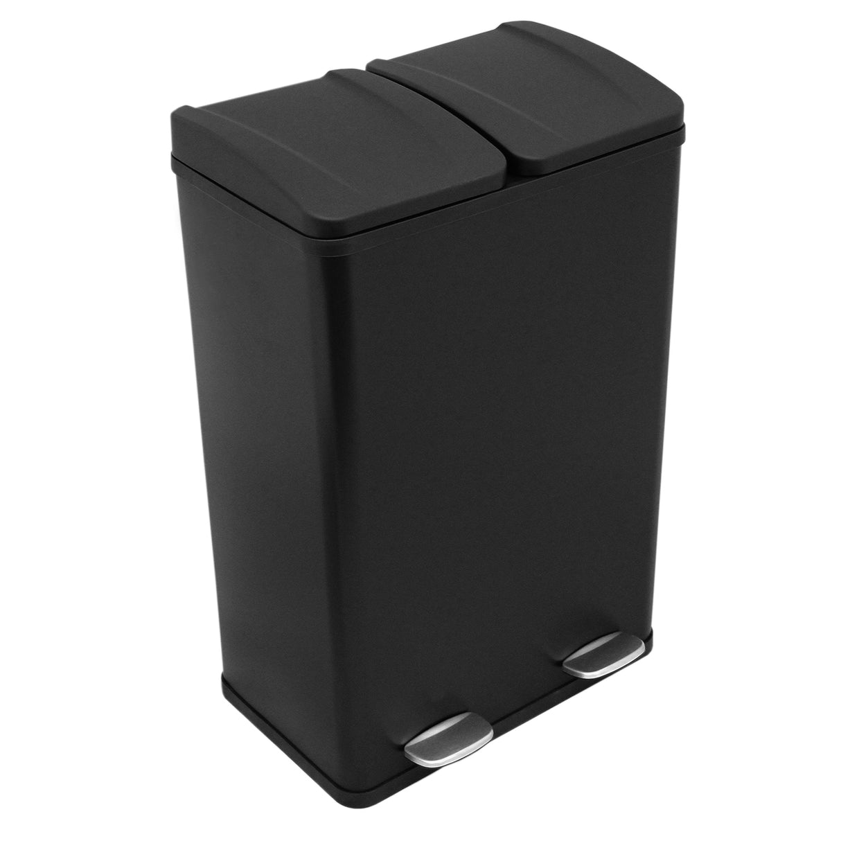 Dubbele Pedaalemmer 60 L - Zwart