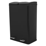 Dubbele Pedaalemmer 60 L - Zwart