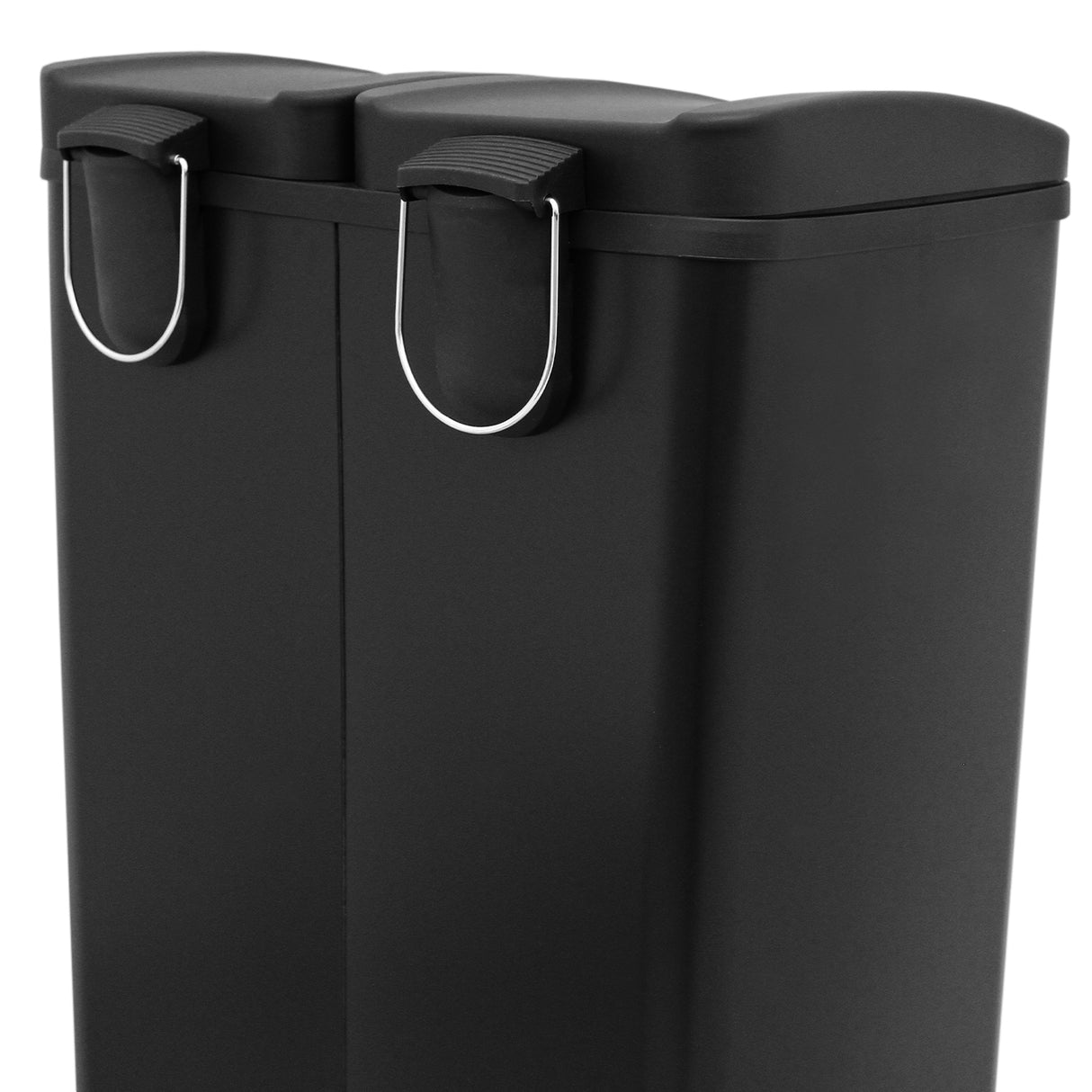 Dubbele Pedaalemmer 60 L - Zwart