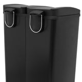 Dubbele Pedaalemmer 60 L - Zwart