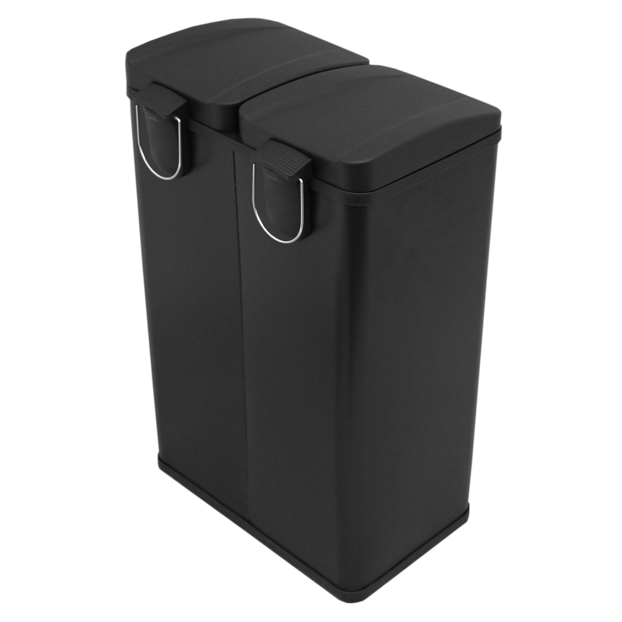 Dubbele Pedaalemmer 60 L - Zwart
