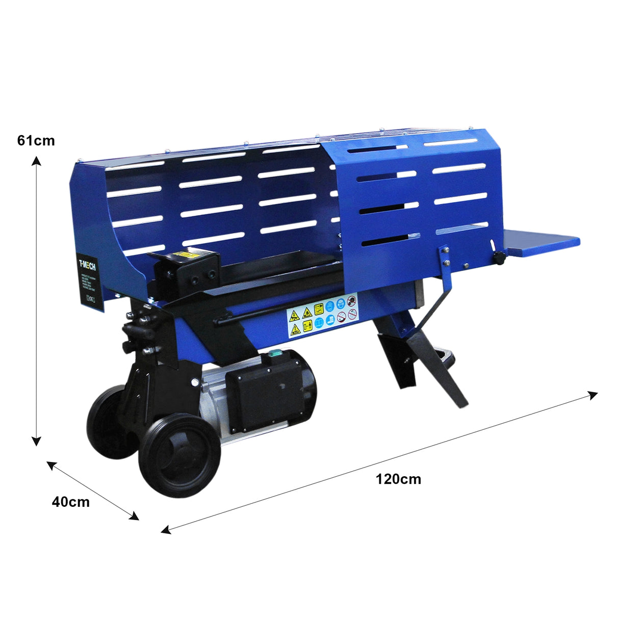 T-Mech Houtklover - 7 ton - 520 mm