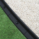 Flexibele Borderrand - Zwart - Set: 22 x 1.2 meter