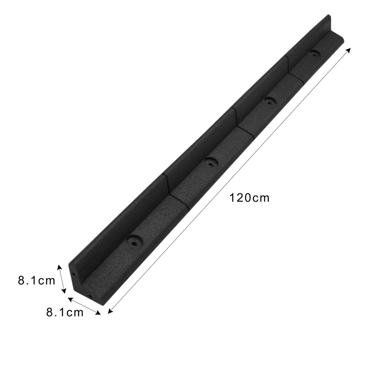 Flexibele Borderrand - Zwart - Set: 26 x 1.2 meter