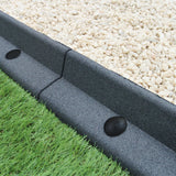 Flexibele Borderrand - Grijs - Set: 22 x 1.2 meter