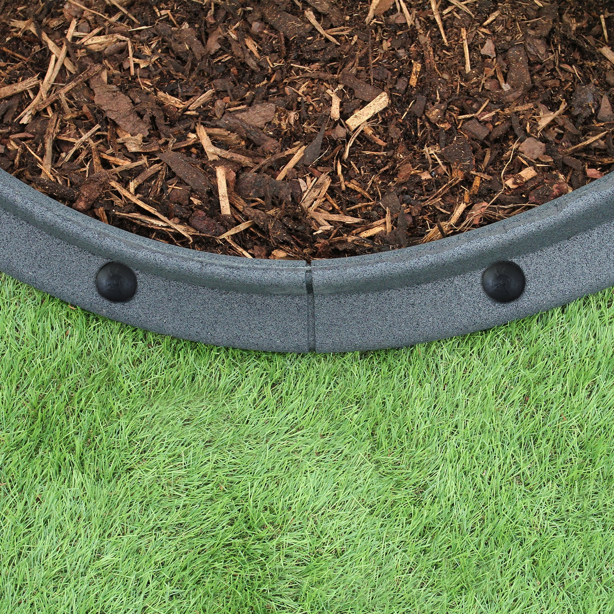 Flexibele Borderrand - Grijs - Set: 22 x 1.2 meter