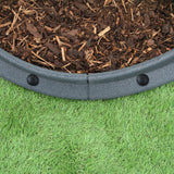 Flexibele Borderrand - Grijs - Set: 22 x 1.2 meter
