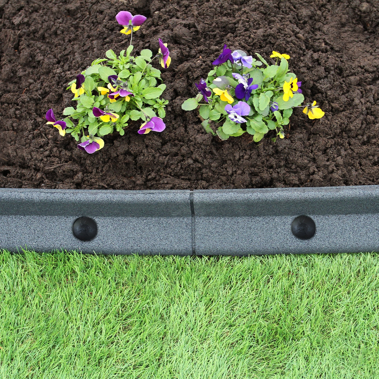 Flexibele Borderrand - Grijs - Set: 22 x 1.2 meter