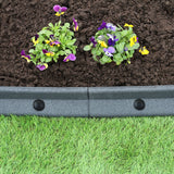 Flexibele Borderrand - Grijs - Set: 46 x 1.2 meter