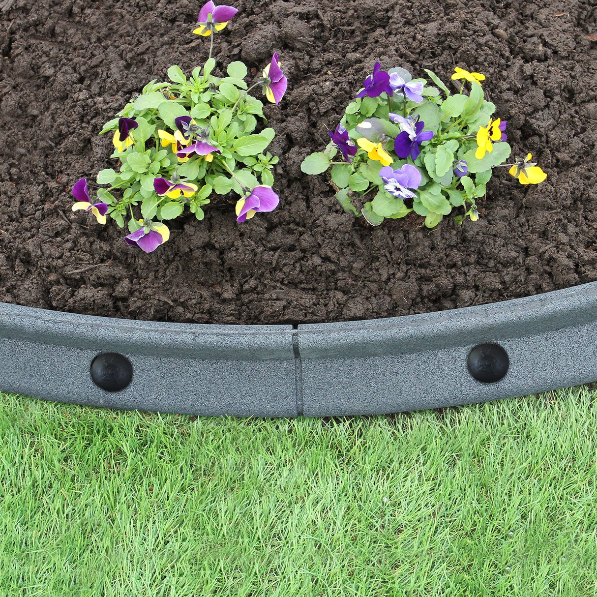 Flexibele Borderrand - Grijs - Set: 22 x 1.2 meter
