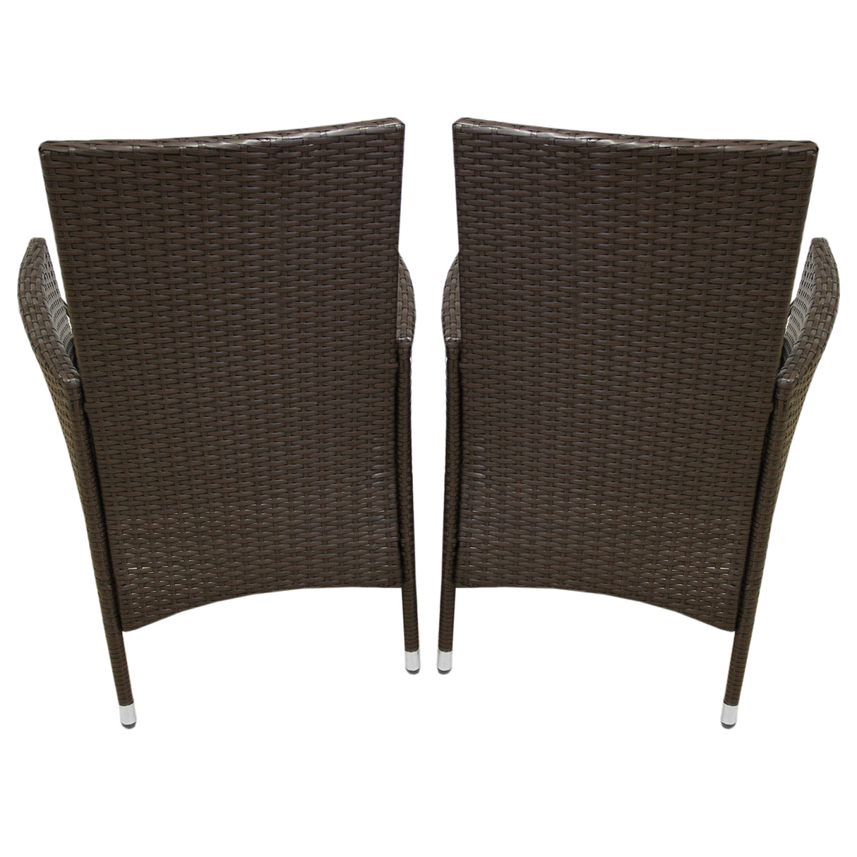 Jardí Rattan Bistroset Bruin