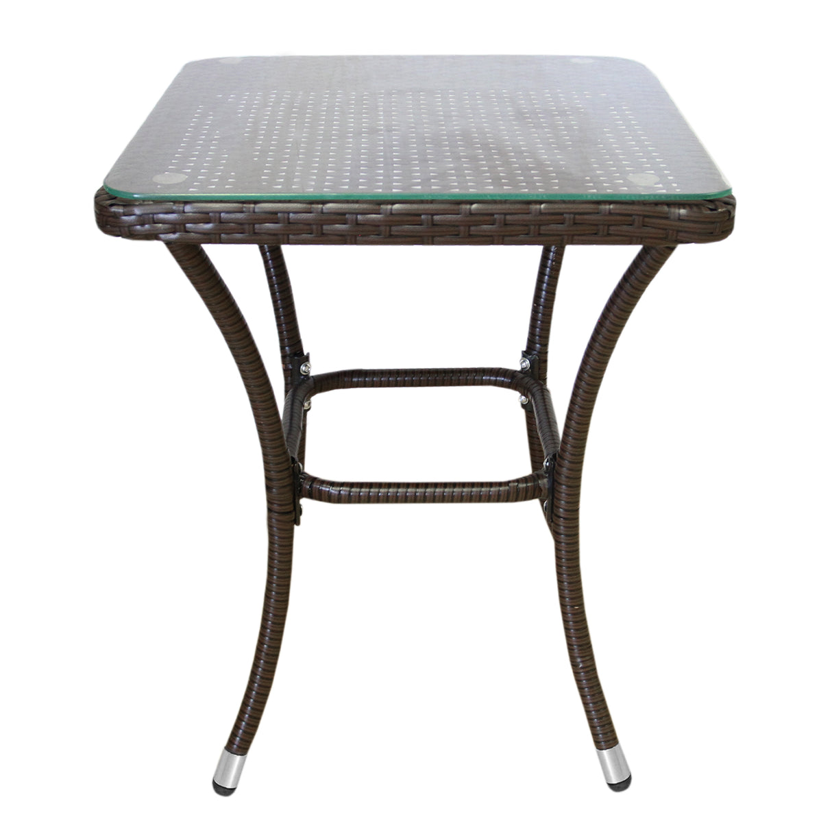 Jardí Rattan Bistroset Bruin