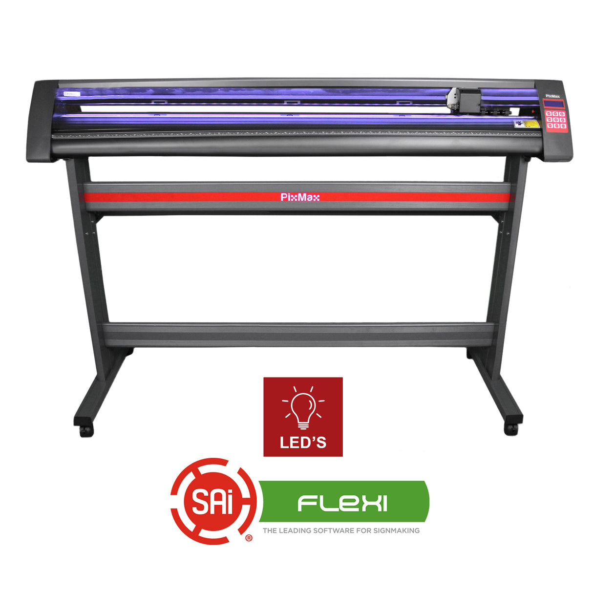 Vinylsnijder met LED-verlichting 1350mm & FlexiStarter Software